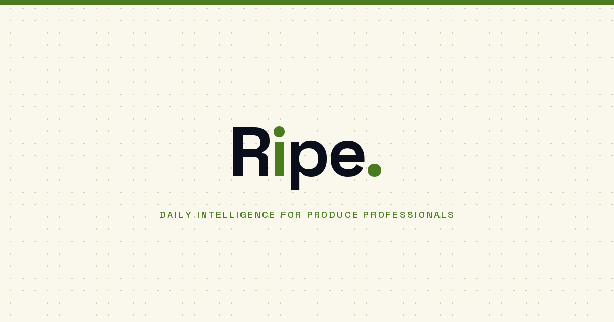 Ripe · Intelligence for Produce Professionals